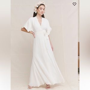 Reformation Winslow Wrap Dress